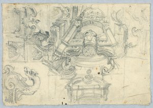 Architektonische Skizzen von Unknown artist