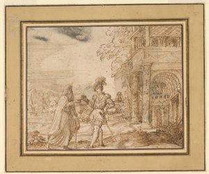 Asket und Höfling von Unknown artist