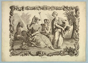 Asien von Unknown artist
