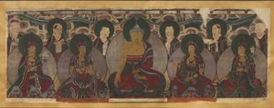 Versammlung buddhistischer Gottheiten