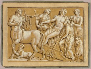Bacchus in seinem Wagen mit Gefolge von Unknown artist
