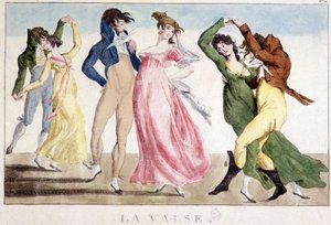 Ball: Der Walzer, n.d., frühes 19. Jahrhundert, Carnavalet