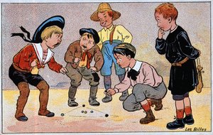 Ball-Set, ca. 1895