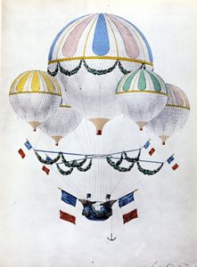 Ballonflottille von Eugène Godard (1827 - 1890)