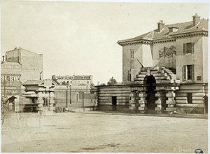 Barrière du Maine - in „Les barrières de Paris“ von Gouviot