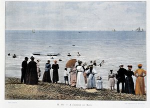 Baden an den Stränden des Atlantiks, Ende 19. Jahrhundert