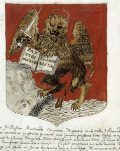 Wappen der „Republik Venedig“. späte 19. Jahrhundert. von Unknown artist