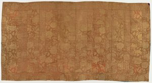 Brokade, Seide. Ein buddhistisches Mönchsgewand, geflickt: Kesa von Unknown artist