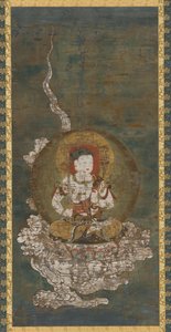 Buddhistische Gottheit: Gokei Monju (Manjushri)