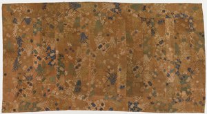 Buddhistischer Mönchsmantel, umgearbeitet aus karaori Noh-Robe