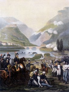 Eroberung der Burg Pietra durch die napoleonische Armee am 4. September