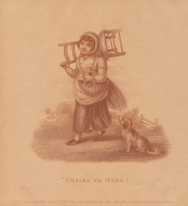 Stühle zu reparieren von Unknown artist