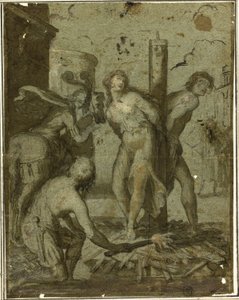 Clorinda rettet Olindo und Sophronia von Unknown artist