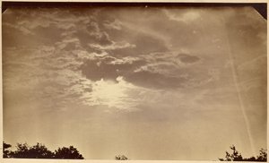 [Wolkenstudie] von Unknown artist