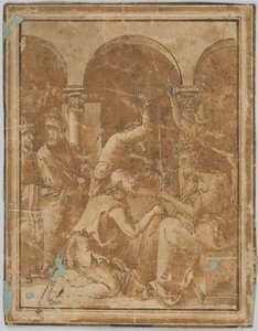 Kopie der Krönung mit den Dornen in der Kleinen Passion von Albrecht Dürer, veröffentlicht 1511 von Unknown artist