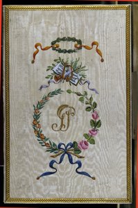 Titelblatt des Librettos „Medee a Corinthe“ von Giovanni Simone Mayr (Johann Simon Mayr) (1763-1845), das dem italienischen Sänger Giuditta Pasta gehörte (siehe seine Initialen GP) Theater Carcano 1829