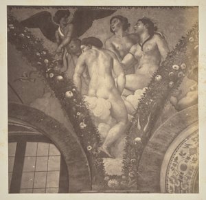 Cupido zeigt Psyche den drei Grazien