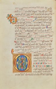Dekorierter Initialbuchstabe D