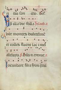 Dekorierter Initialbuchstabe I von Unknown artist