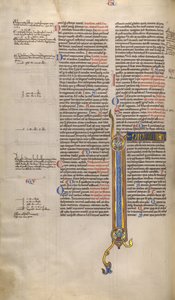 Dekoriertes Initial I von Unknown artist