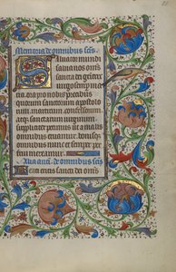 Dekoriertes Initial S