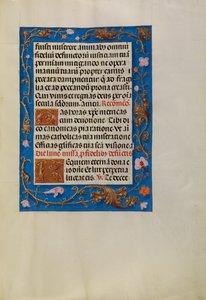 Geschmückte Textseite
