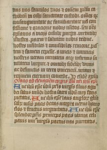 Dekorierte Textseite von Unknown artist