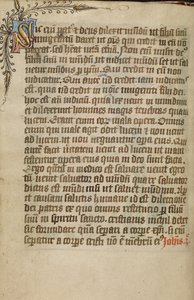 Geschmückte Textseite von Unknown artist