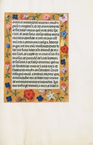 Geschmückte Textseite von Unknown artist