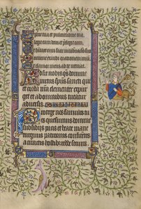 Geschmückte Textseite von Unknown artist