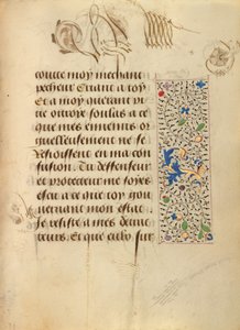 Geschmückte Textseite von Unknown artist