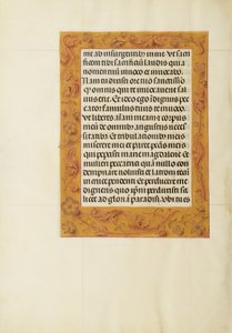 Dekorierte Textseite von Unknown artist
