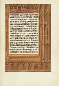 Geschmückte Textseite von Unknown artist