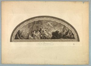 Dekorationen von Lebrun und Mignard im Schloss von Versailles