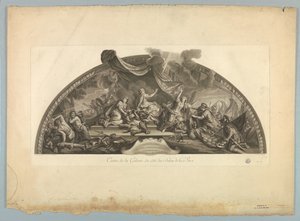 Dekorationen von Lebrun und Mignard im Schloss von Versailles