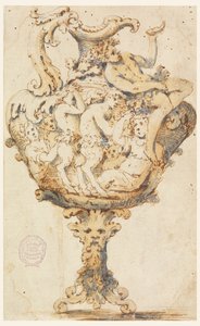 Entwurf für Majolika-Krug von Unknown artist