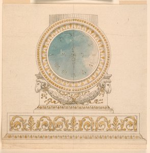 Entwurf für eine Uhr