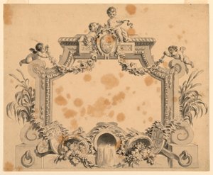 Entwurf für eine Titelseite von Unknown artist
