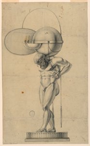 Entwurf für eine Öllampe von Unknown artist