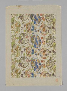 Design auf Papier von Unknown artist