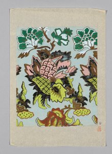 Design auf Papier von Unknown artist