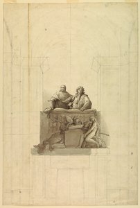 Detailansicht der drei Figuren