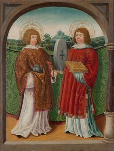 Die Heiligen Stephanus und Florian (?) von Unknown artist