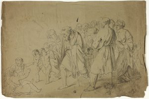 Diogenes sucht einen ehrlichen Mann von Unknown artist
