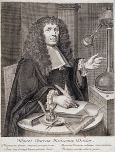 Doktor in seinem Labor