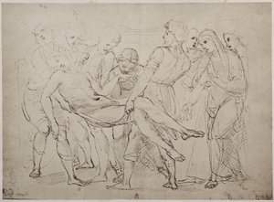 Zeichnung von Raphael Sanzio im British Museum von Unknown artist