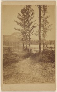 Echo Lake in der Nähe von Conway [Wales] von Unknown artist