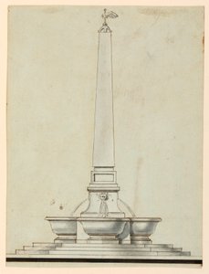 Erhebung eines Brunnens von Unknown artist