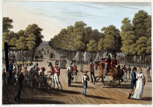 Englisches Lager im Bois de Boulogne
