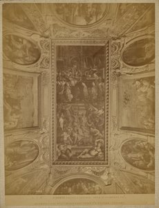 Florenz - Palazzo Vecchio. Saal von Clemens VII, Krönung von Kaiser Karl V